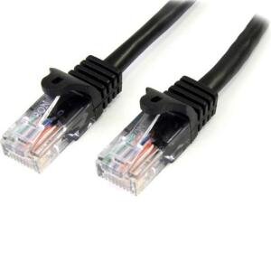 STARTECH 2m Black Snagless UTP Cat5e Patch Cable-preview.jpg